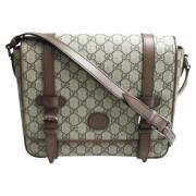 Pre-owned Canvas gucci-bags Gucci Vintage , Brown , Heren