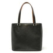 Pre-owned Leather louis-vuitton-bags Louis Vuitton Vintage , Black , D...