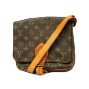 Pre-owned Canvas louis-vuitton-bags Louis Vuitton Vintage , Brown , Da...