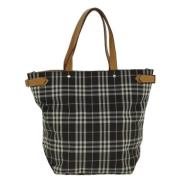 Pre-owned Fabric handbags Burberry Vintage , Black , Dames