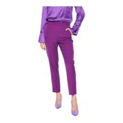 Wortelbroek met elastische tailleband Silvian Heach , Purple , Dames