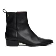 Stijlvolle Enkellaarzen Tommy Hilfiger , Black , Dames