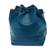 Pre-owned Leather louis-vuitton-bags Louis Vuitton Vintage , Blue , Da...