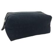 Pre-owned Leather pouches Bvlgari Vintage , Black , Dames