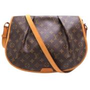 Pre-owned Canvas louis-vuitton-bags Louis Vuitton Vintage , Brown , Da...