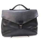 Pre-owned Leather handbags Bottega Veneta Vintage , Black , Heren