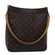 Pre-owned Canvas louis-vuitton-bags Louis Vuitton Vintage , Brown , Da...