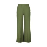 Stijlvolle Khaki Broek Amélie & Amélie , Green , Dames