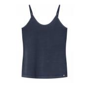 Strap Top Middernacht Gustav , Blue , Dames