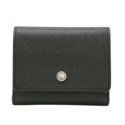 Pre-owned Leather wallets Louis Vuitton Vintage , Black , Dames