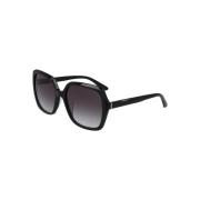 Zwarte Frame Zonnebril Ck20541S 001 Calvin Klein , Black , Dames