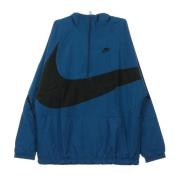 Windjack Half-Zip Blauw/Zwart Nike , Blue , Heren