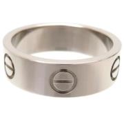 Pre-owned White Gold rings Cartier Vintage , Gray , Dames