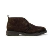 Suède Desert Boot Stijl Herenschoenen Marco Ferretti , Brown , Heren