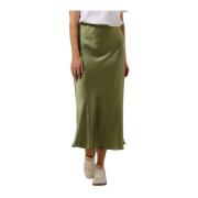 Groene Satijnen Rok Notre-v , Green , Dames