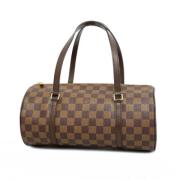 Pre-owned Canvas louis-vuitton-bags Louis Vuitton Vintage , Brown , Da...