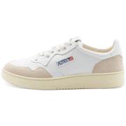 Vintage Low Leather Sneaker White Autry , White , Heren