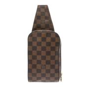 Pre-owned Canvas louis-vuitton-bags Louis Vuitton Vintage , Brown , Da...