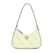 Stijlvolle Schoudertas met Logo Guess , Green , Dames