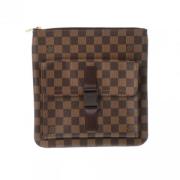 Pre-owned Fabric shoulder-bags Louis Vuitton Vintage , Brown , Dames