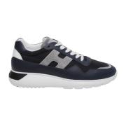 Blauwe Sneakers Interactive³ Stijl Hogan , Multicolor , Heren