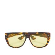 Pre-owned Acetate sunglasses Dior Vintage , Brown , Dames