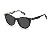 Cat-eye Gepolariseerde Zonnebril Polaroid , Black , Dames