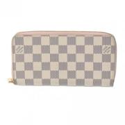 Pre-owned Canvas wallets Louis Vuitton Vintage , Beige , Dames