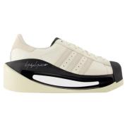 Leather sneakers Y-3 , White , Dames