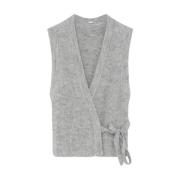 Wikkel Gebreide Top Tinaia Gustav , Gray , Dames