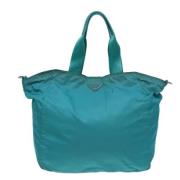 Pre-owned Fabric totes Prada Vintage , Blue , Dames