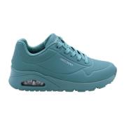 Marsepein Sneaker Skechers , Blue , Dames