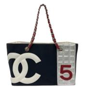 Pre-owned Canvas totes Chanel Vintage , Multicolor , Dames