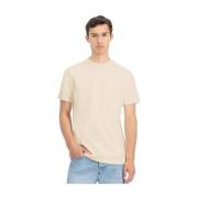 Korte mouw Ocean T-shirt LAW OF THE SEA , Beige , Heren