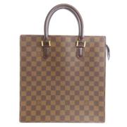 Pre-owned Fabric handbags Louis Vuitton Vintage , Brown , Dames