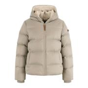 Groene OgmundaT Jas 780 Moscow , Beige , Dames