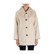 Omkeerbare capuchonjas Didone Emme DI Marella , Beige , Dames