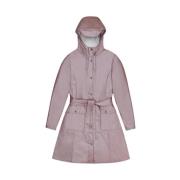 Curve Waterproof Jacket Rains , Pink , Dames