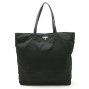 Pre-owned Nylon totes Prada Vintage , Black , Dames