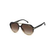 Grijs Beige Bruin Getinte Zonnebril Carrera , Brown , Unisex