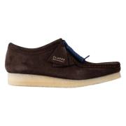 Klassieke Wallabee Moccasins in Bruin Suède Clarks , Brown , Heren