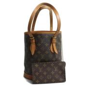 Pre-owned Canvas totes Louis Vuitton Vintage , Brown , Dames