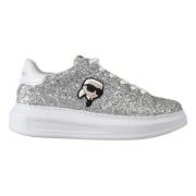 Glanzende Sneakers NFT K/Ikonik Karl Lagerfeld , Gray , Dames