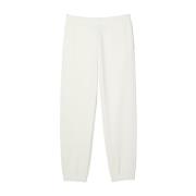 Crème Broek Aw24 Lacoste , Beige , Dames