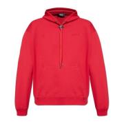 Hoodie Versace , Red , Heren