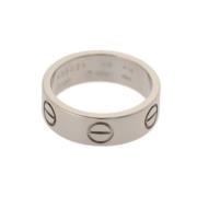 Pre-owned White Gold rings Cartier Vintage , Gray , Unisex