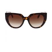 Zonnebril met Gradient Lenzen Prada , Brown , Dames