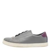 Pre-owned Fabric sneakers Fendi Vintage , Gray , Dames