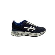 Blauwe Moerun Sneaker Premiata , Blue , Heren