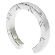 Pre-owned White Gold rings Chanel Vintage , Gray , Dames